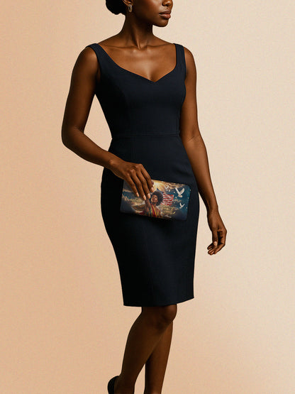 Melaniva Story of Strength Leather Wallet - Melaniva