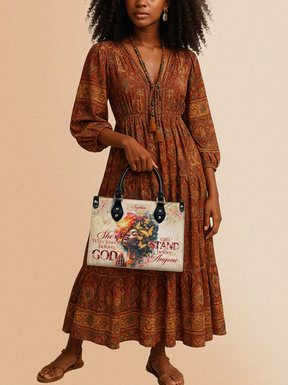 Melaniva Power of Prayer Leather Handbag Deal
