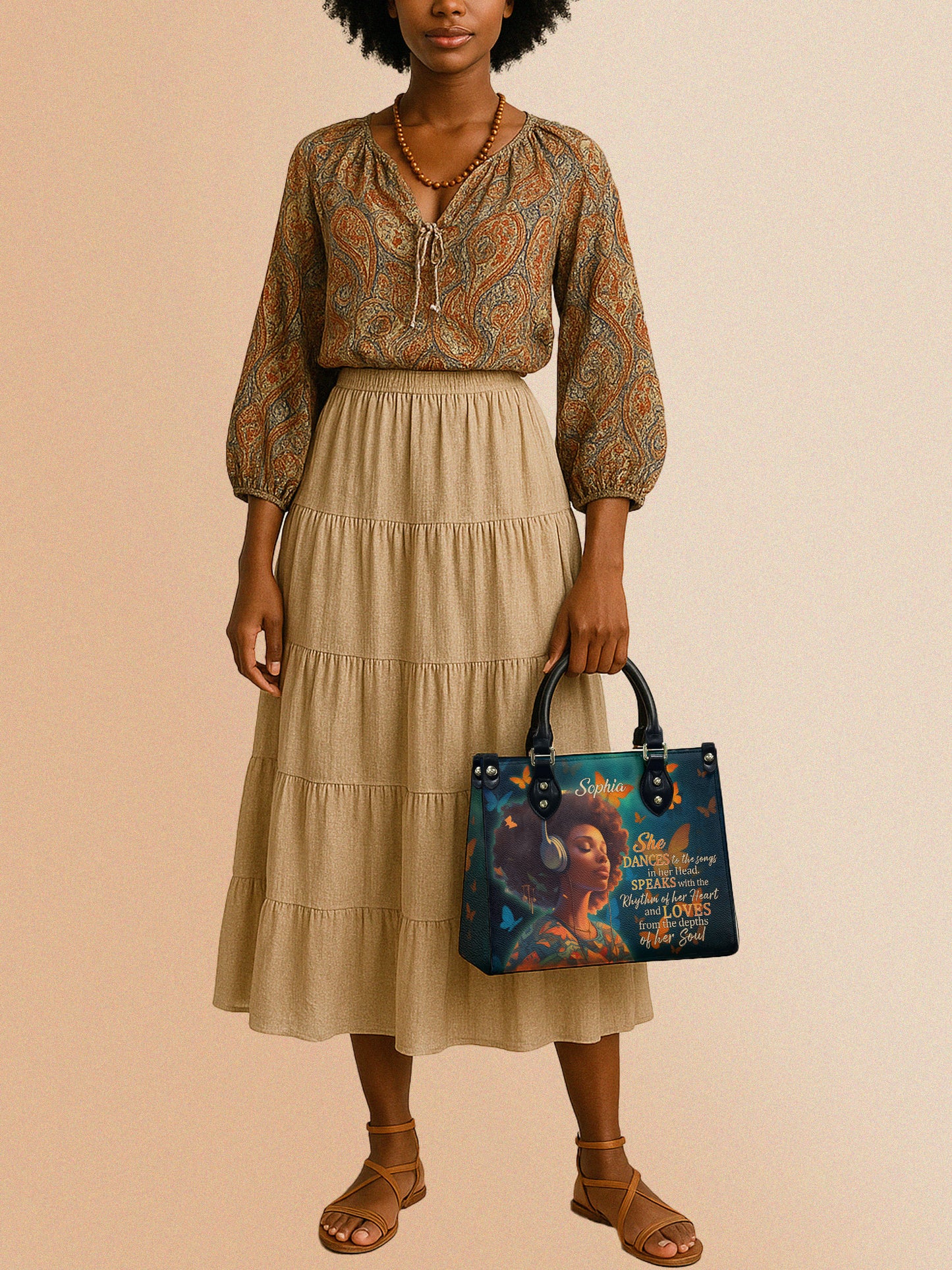 Melaniva Heart Song Leather Handbag Deal