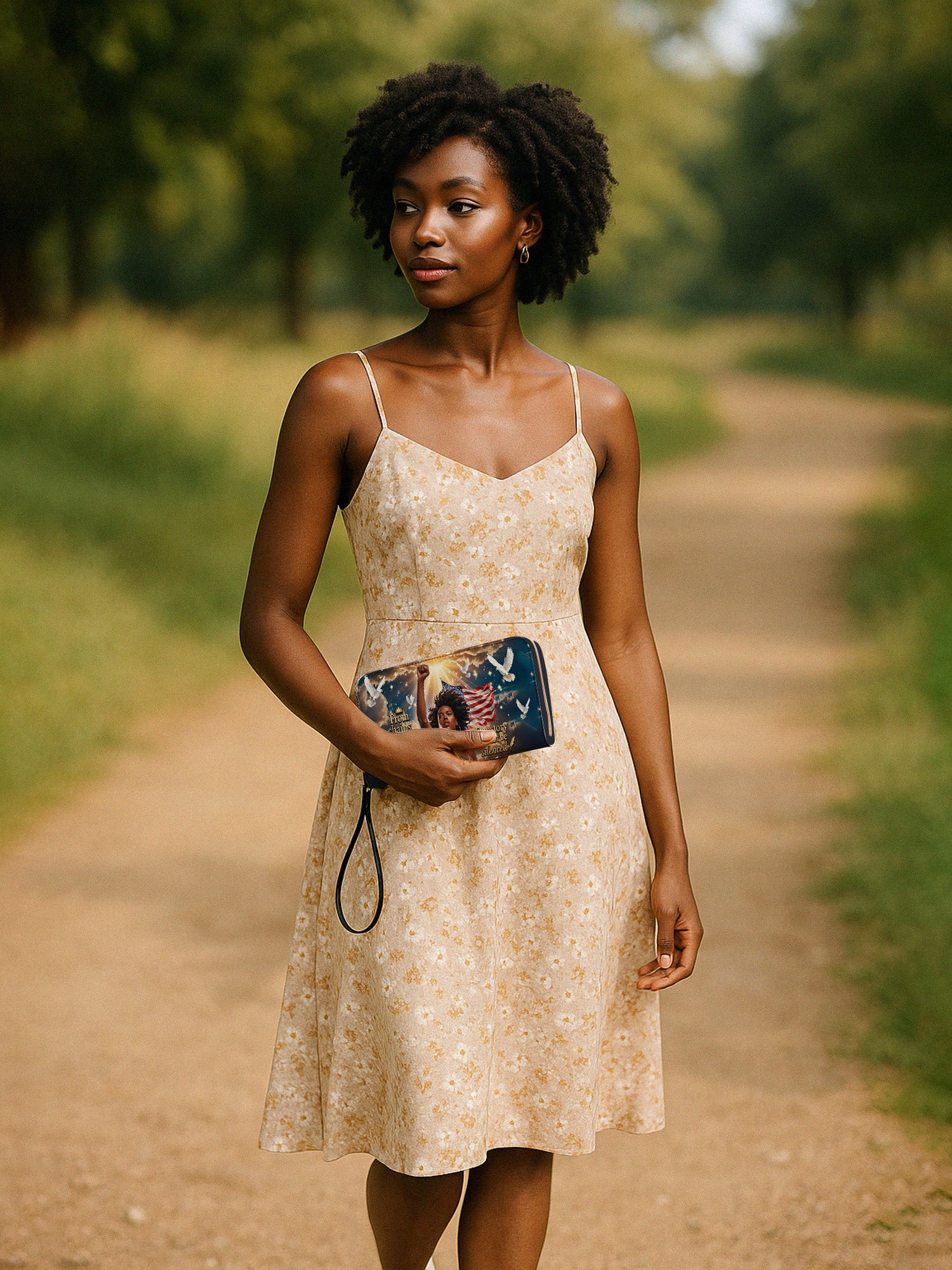 Melaniva Story of Strength Leather Wallet - Melaniva