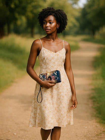 Melaniva Story of Strength Leather Wallet - Melaniva