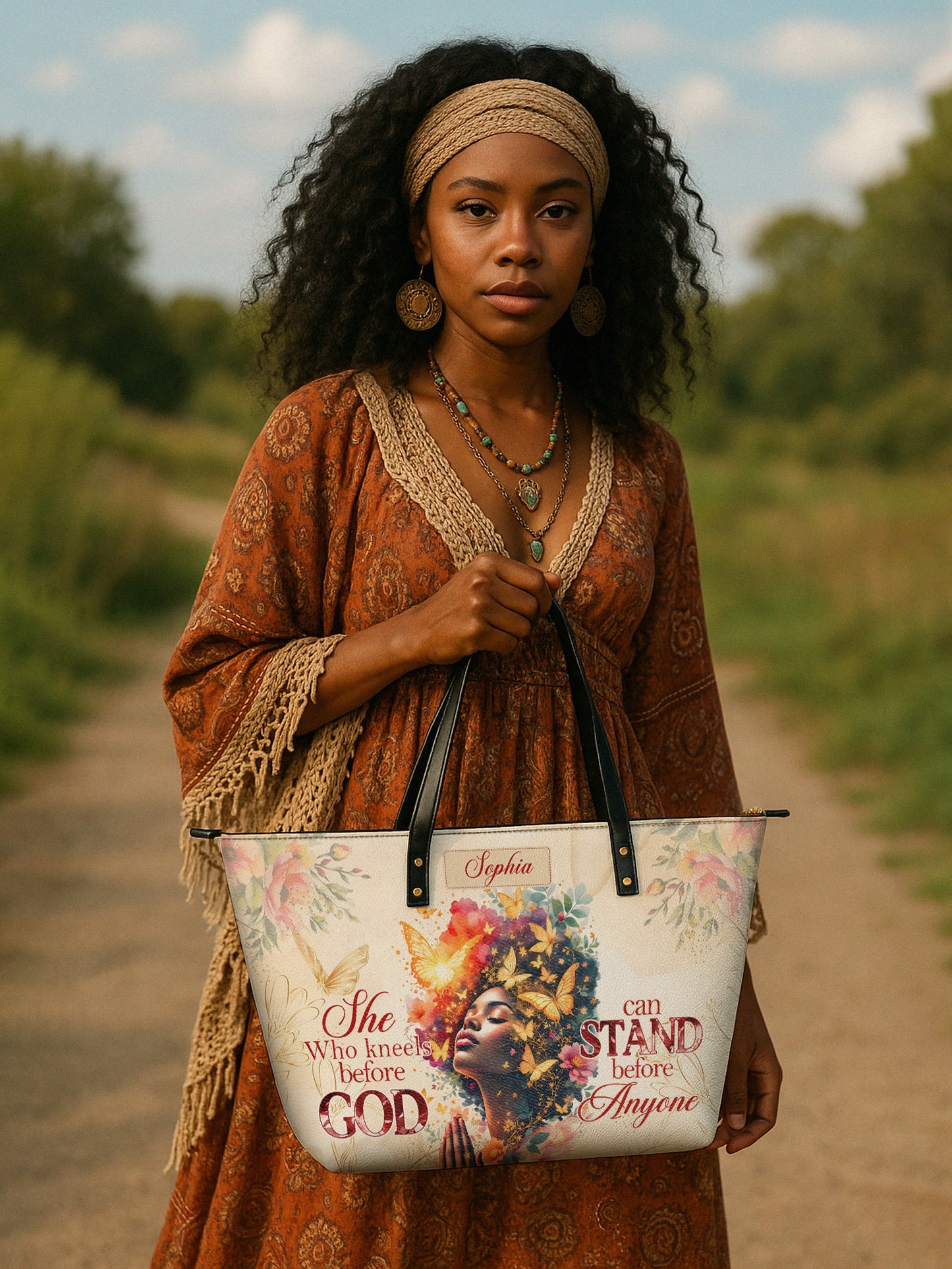 Melaniva Power of Prayer Leather Totebag Deal