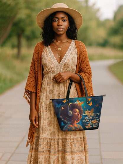 Melaniva Heart Song Leather Totebag Deal