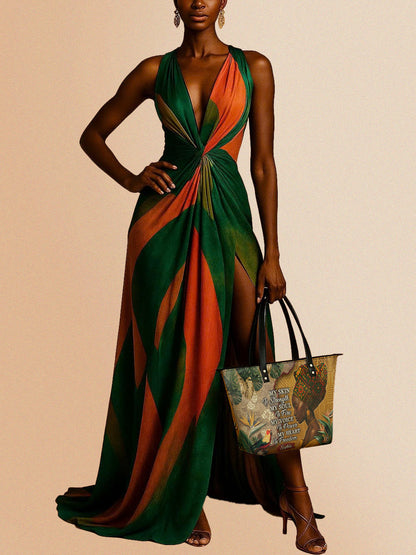 Melaniva Tropical Spirit Leather Totebag Deal