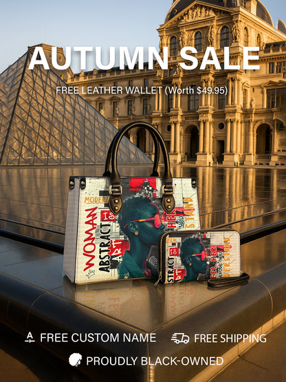 Melaniva Graffiti Art Purse Afrocentric Abstract Woman Handbag Deal