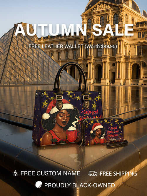 Melaniva Peaceful Christmas Leather Handbag Deal - Melaniva