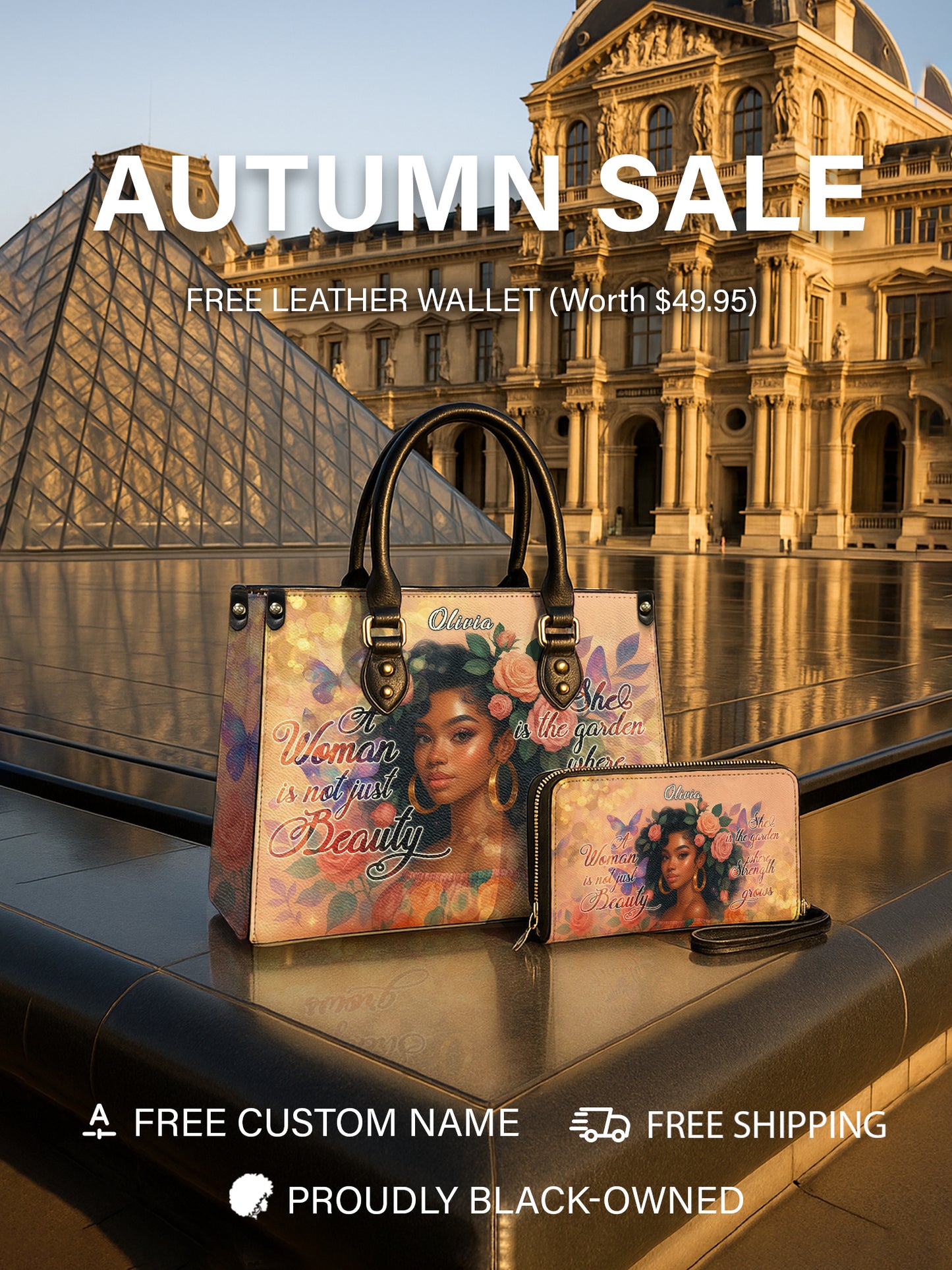 Melaniva Garden Beauty Woman Leather Handbag Deal - Melaniva