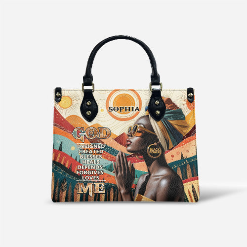 Melaniva “Grace & Strength” Leather Handbag Deal