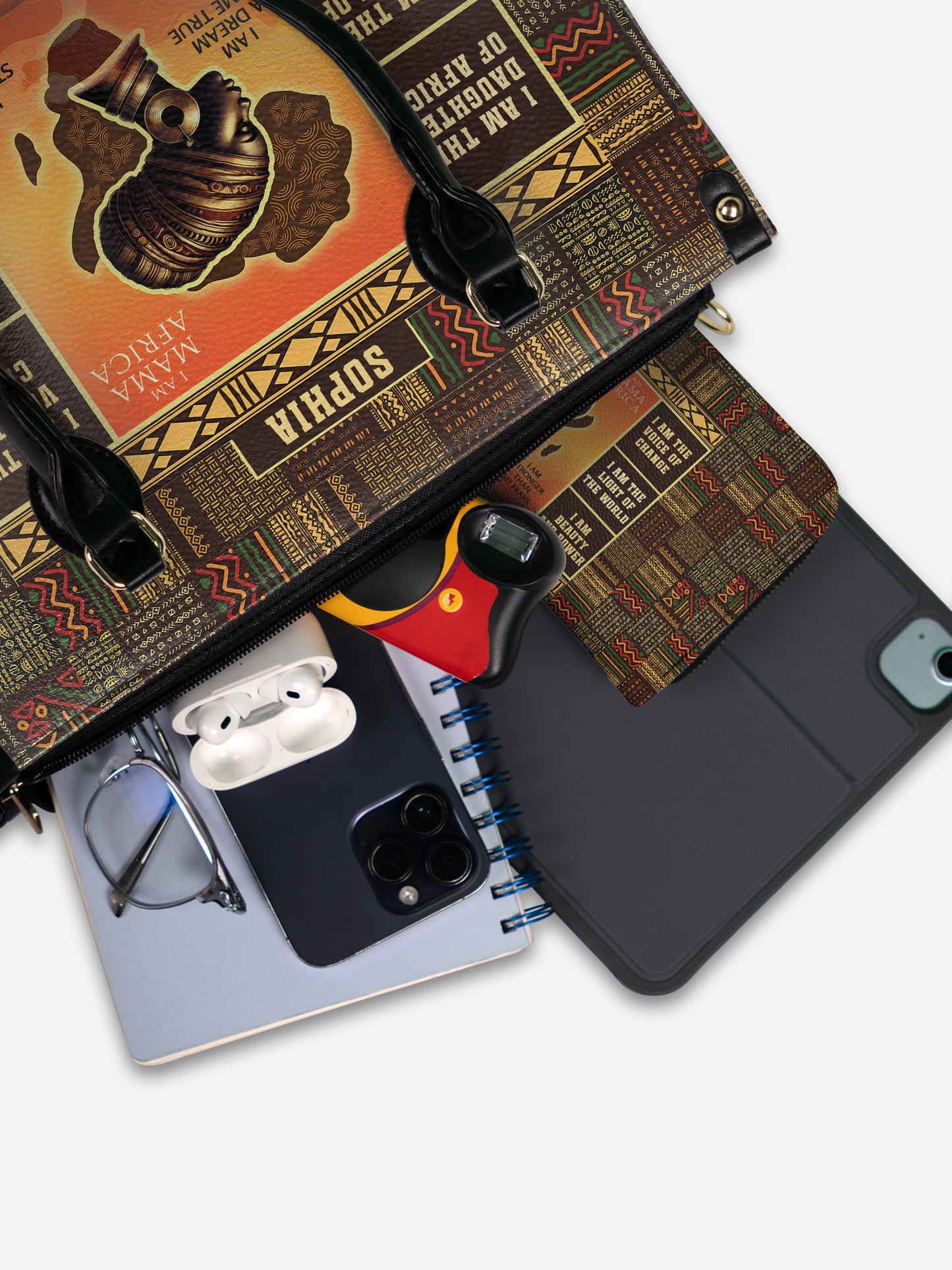 Melaniva “Mama Africa” Leather Handbag Deal