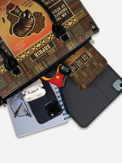 Melaniva “Mama Africa” Leather Handbag Deal