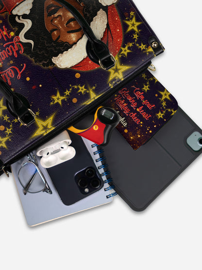 Melaniva Peaceful Christmas Leather Handbag Deal - Melaniva