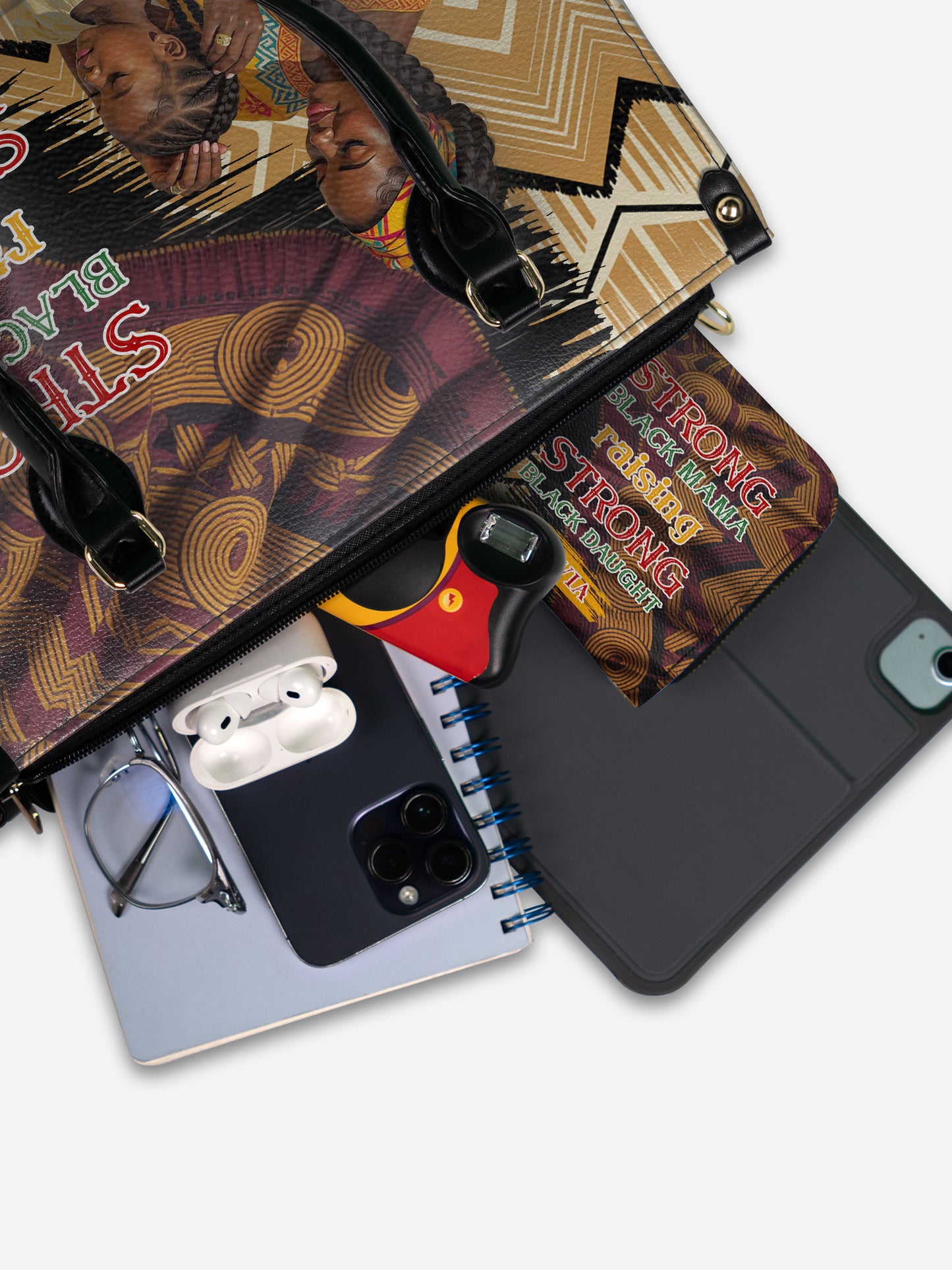 Melaniva "Black Queen & Princess" Leather Handbag Deal