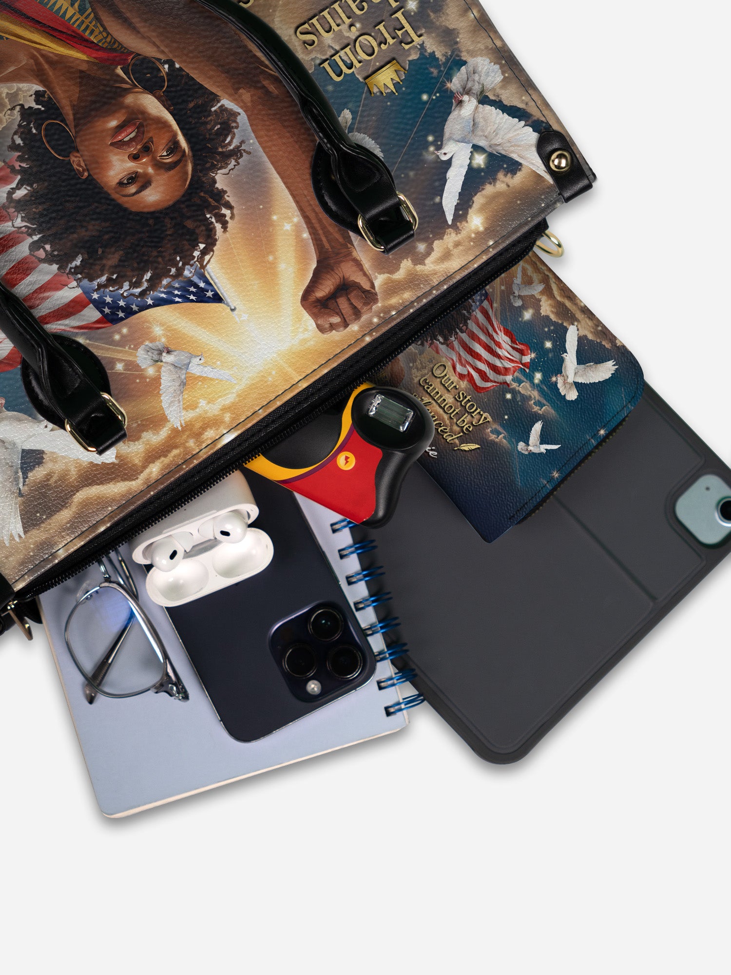 Melaniva Story of Strength Leather Handbag Deal - Melaniva