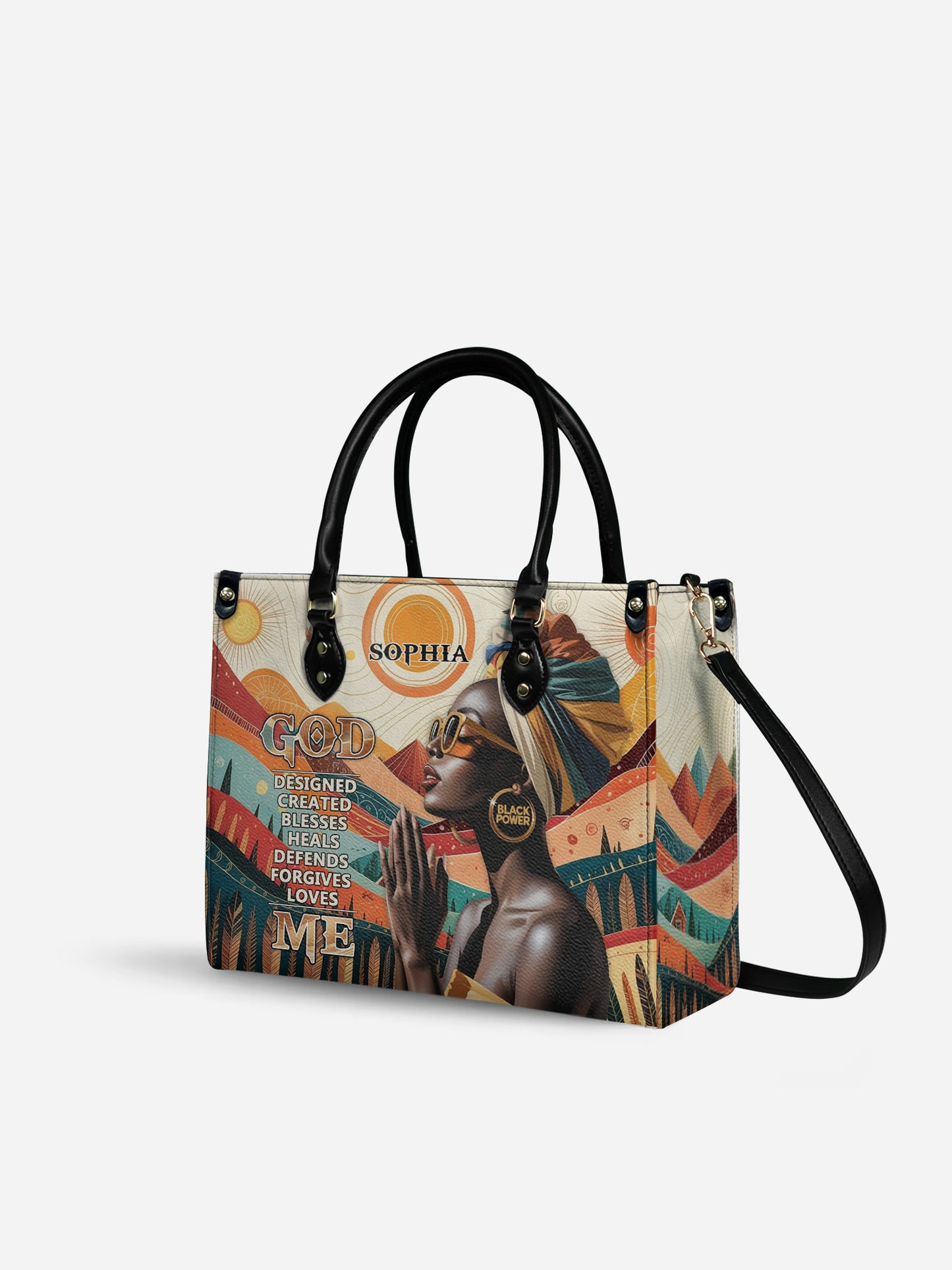 Melaniva “Grace & Strength” Leather Handbag Deal