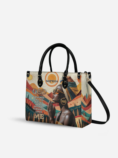 Melaniva “Grace & Strength” Leather Handbag Deal