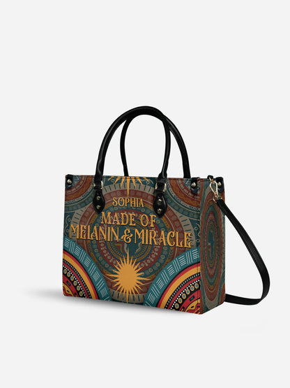 Melaniva “Melanin & Miracle” Leather Handbag Deal - Melaniva
