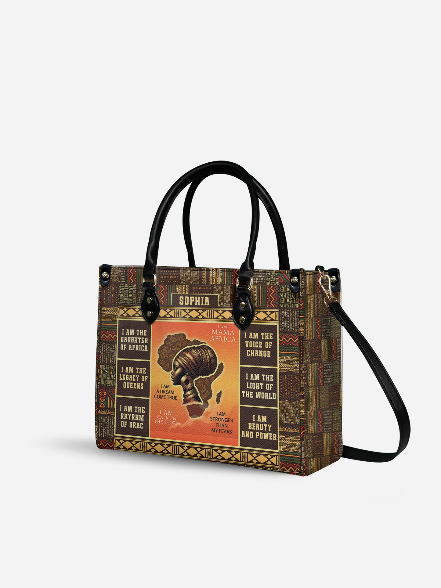 Melaniva “Mama Africa” Leather Handbag Deal