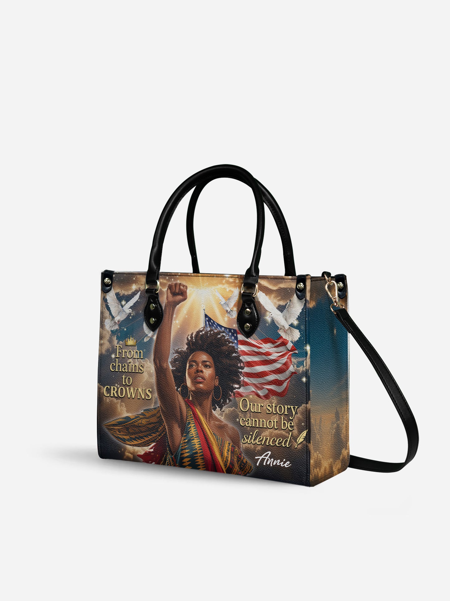 Melaniva Story of Strength Leather Handbag Deal - Melaniva