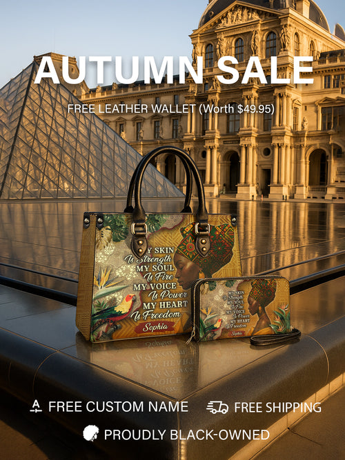Melaniva Tropical Spirit Leather Handbag Deal
