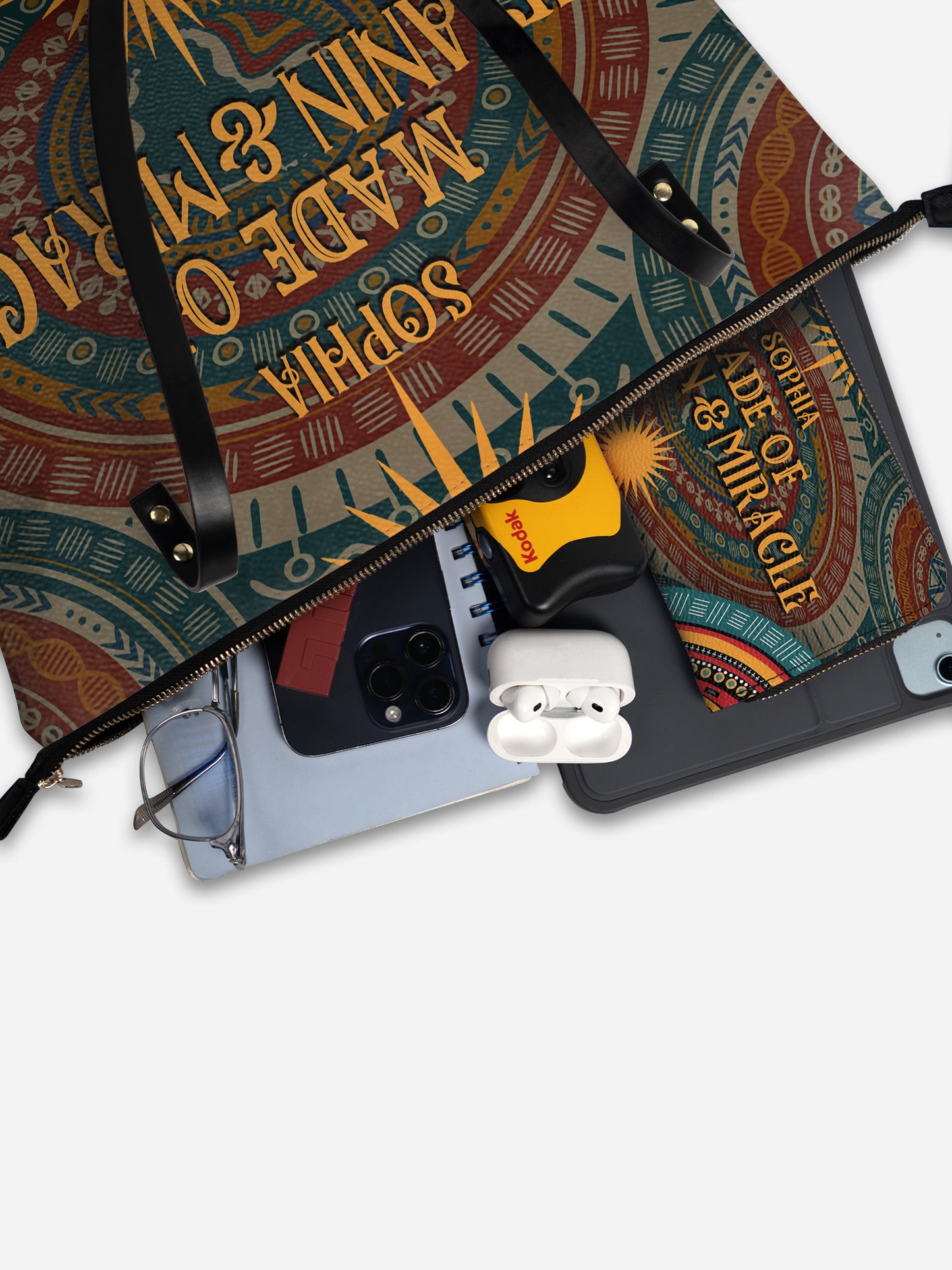 Melaniva “Melanin & Miracle” Leather Totebag Deal