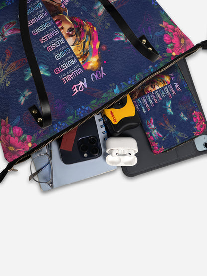 Melaniva “Divine Identity” Leather Totebag Deal