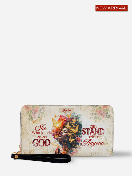 Melaniva Power of Prayer Leather Wallet