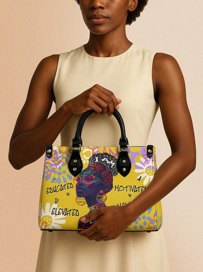 Melaniva I Am Elevated Leather Handbag Deal (FREE WALLET)