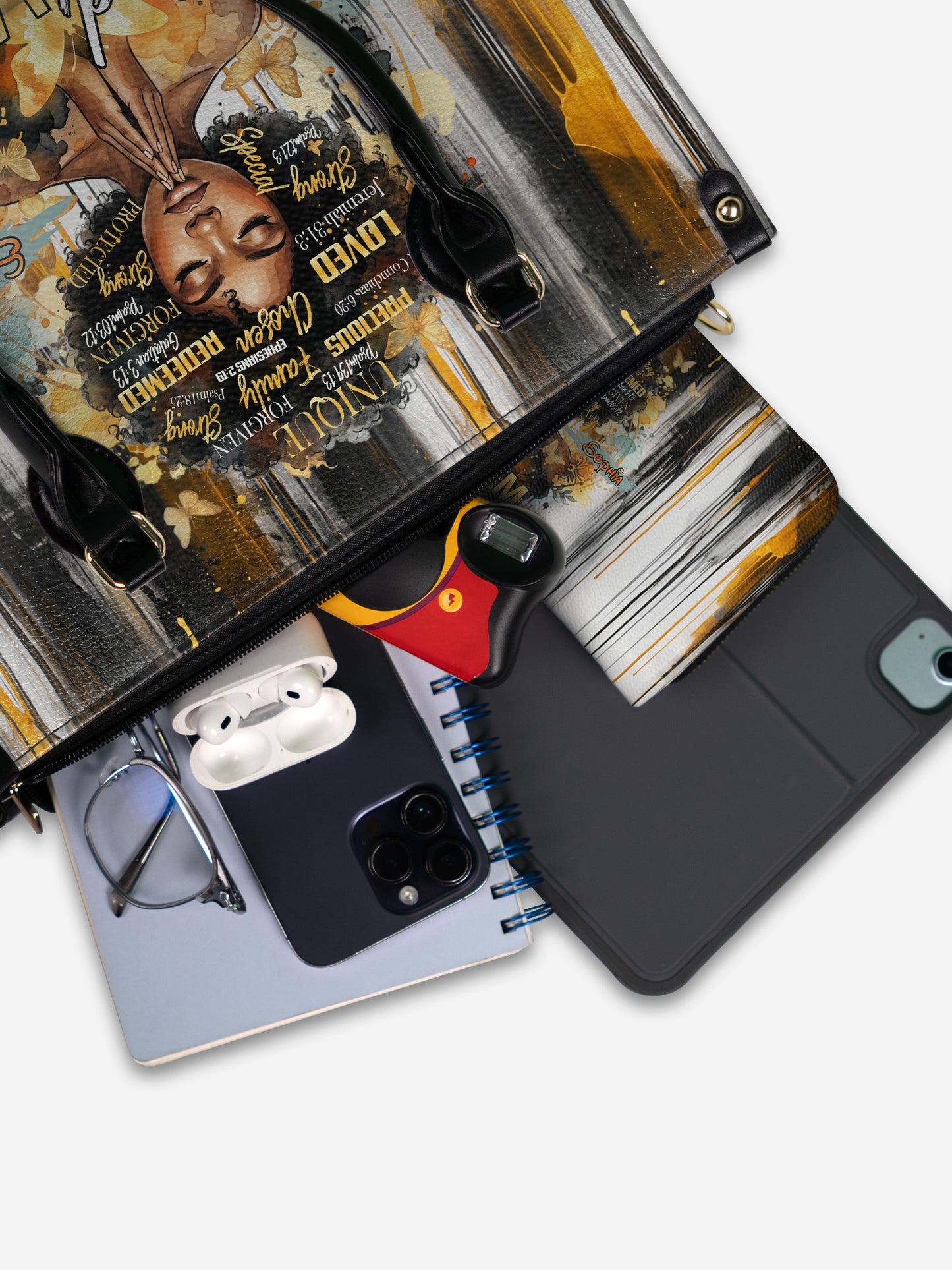 Melaniva “Blessed & Precious Heritage” Leather Handbag Deal - Melaniva