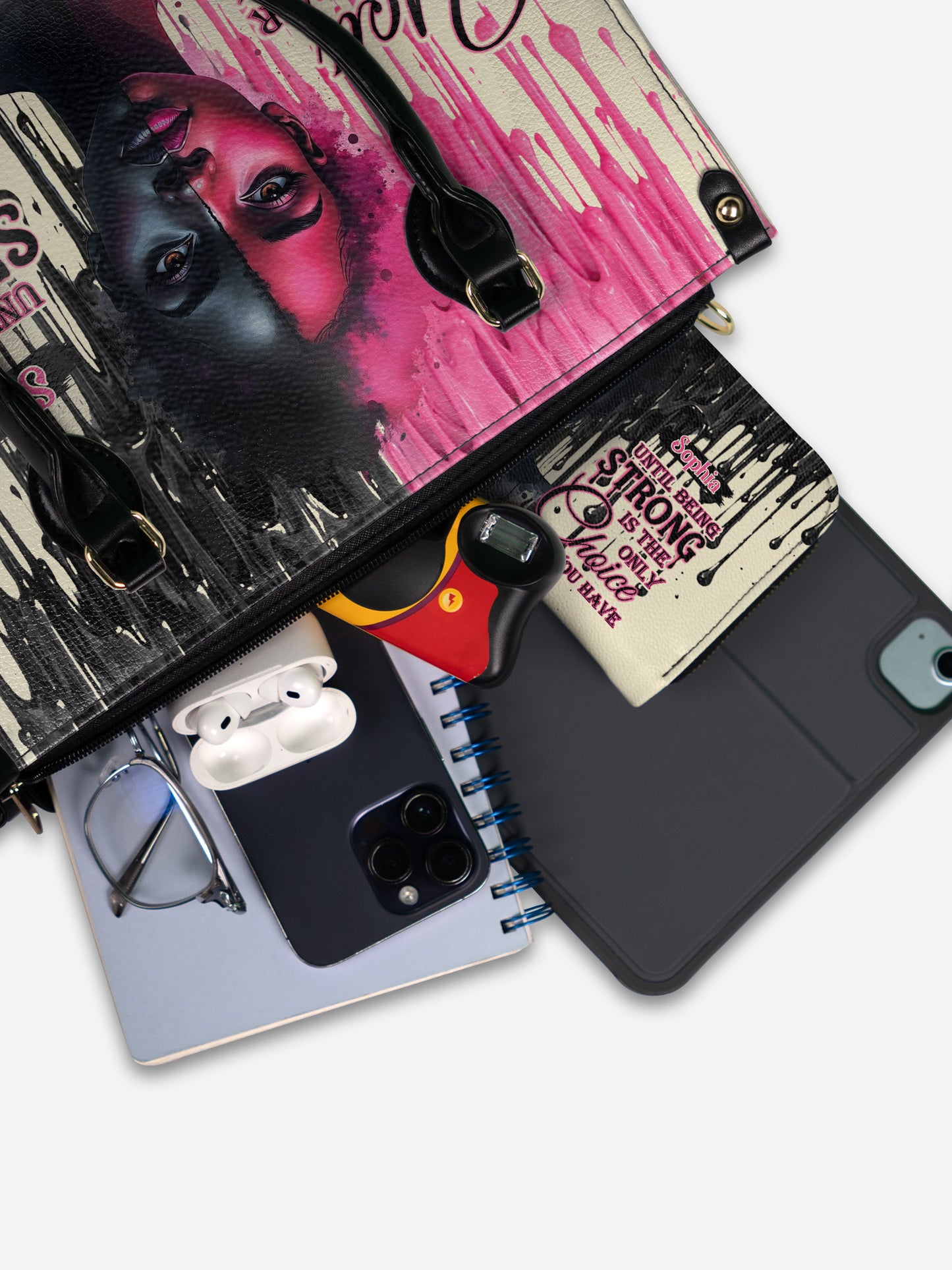 Melaniva “Inner Strength Melanin” Leather Handbag Deal - Melaniva