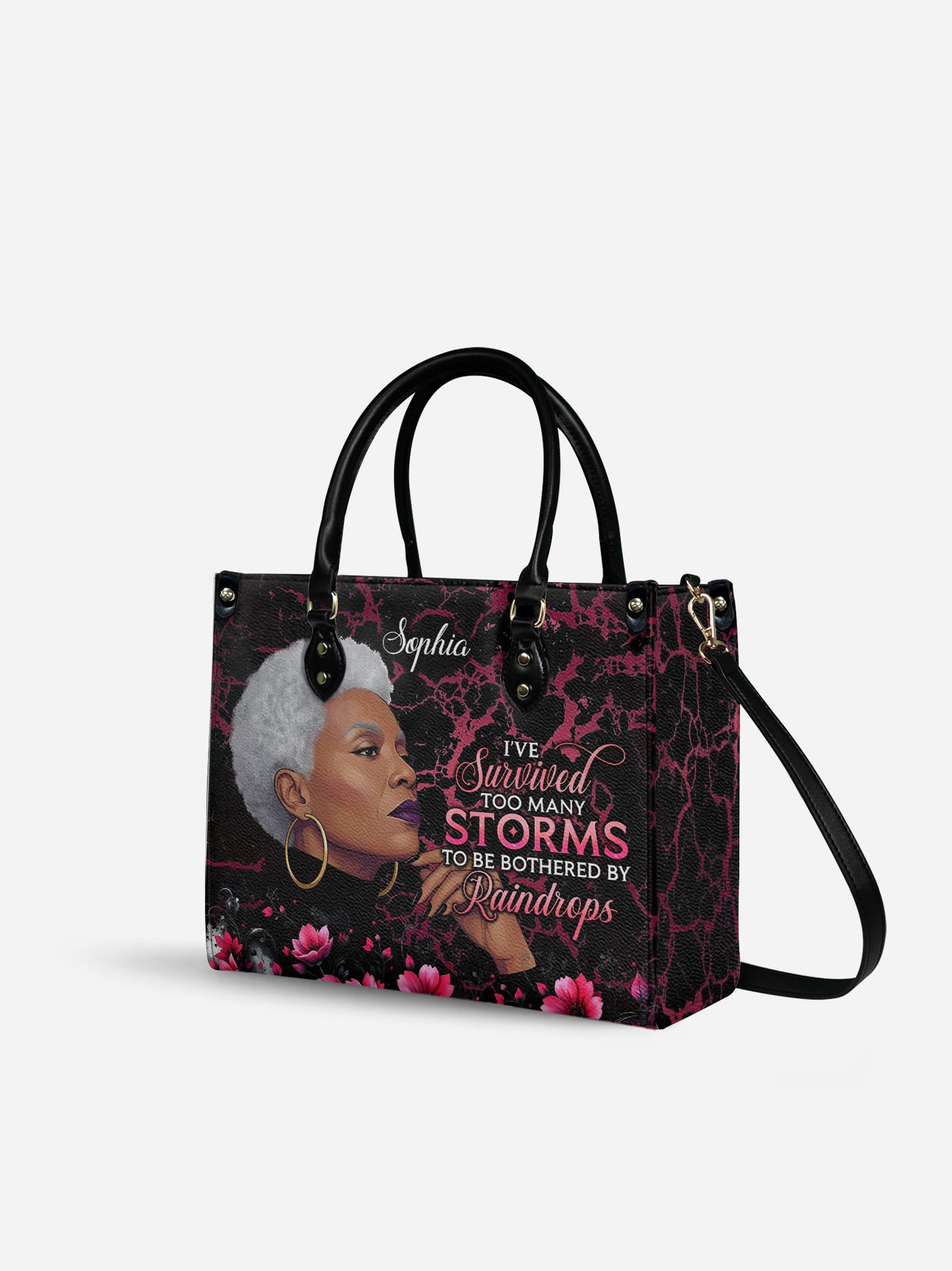 Melaniva “Timeless Ebony Grace” Leather Handbag Deal - Melaniva