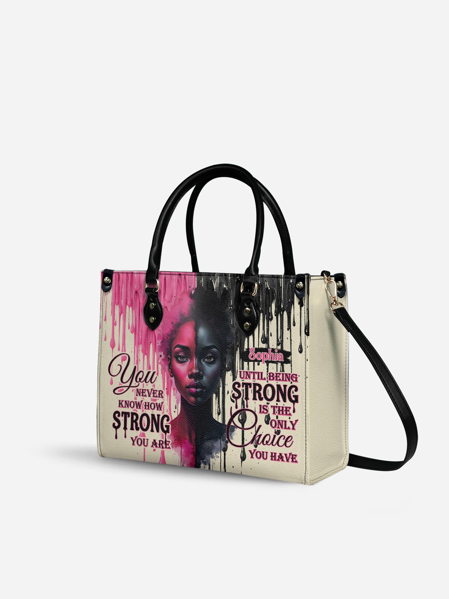 Melaniva “Inner Strength Melanin” Leather Handbag Deal - Melaniva