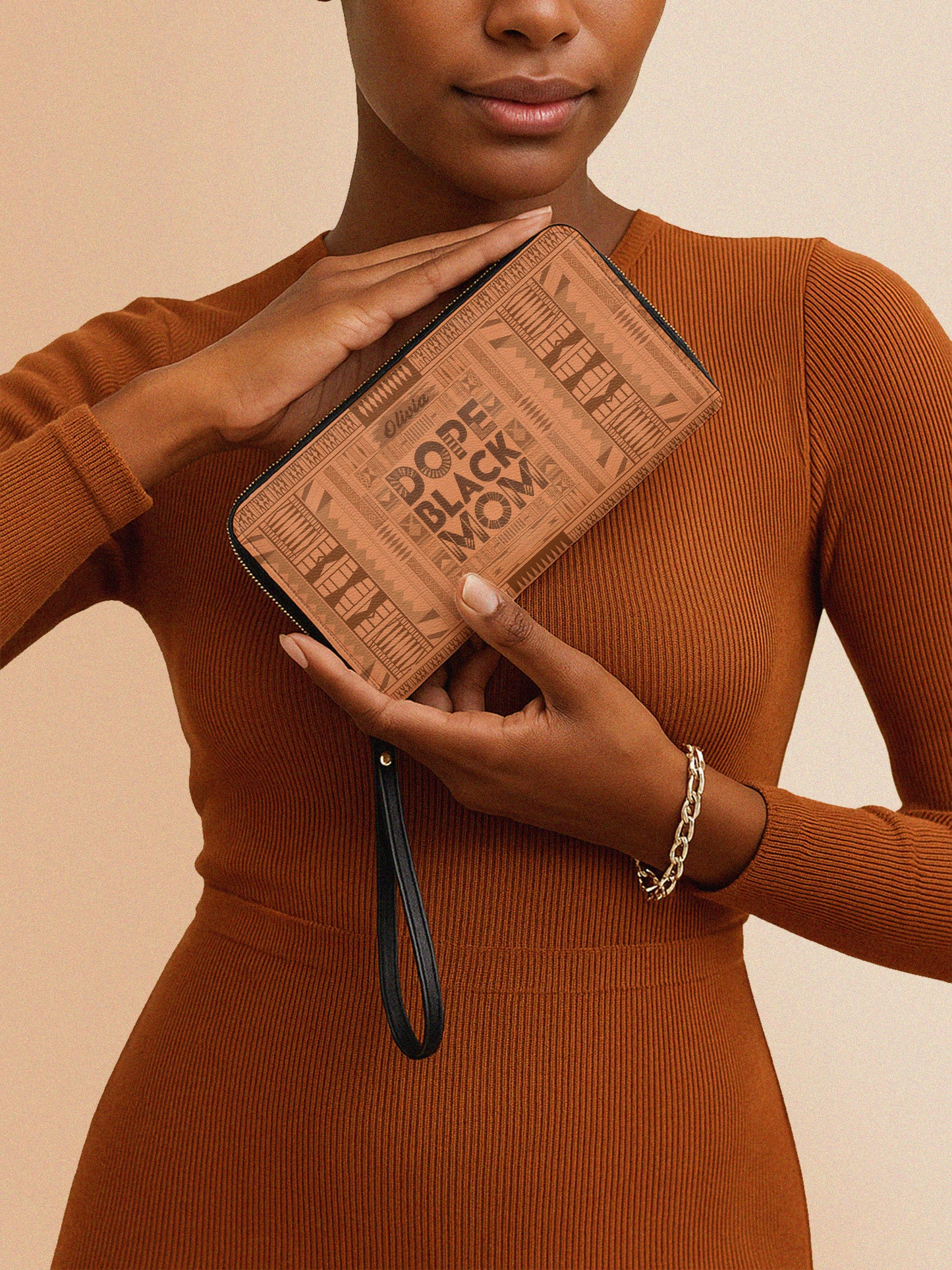 Melaniva Dope Mom Leather Wallet