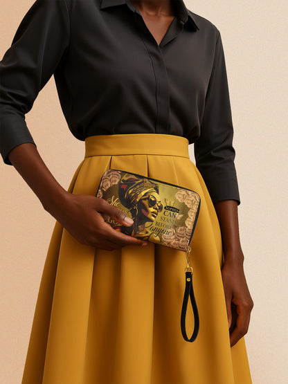 Melaniva Stand in Faith Leather Wallet