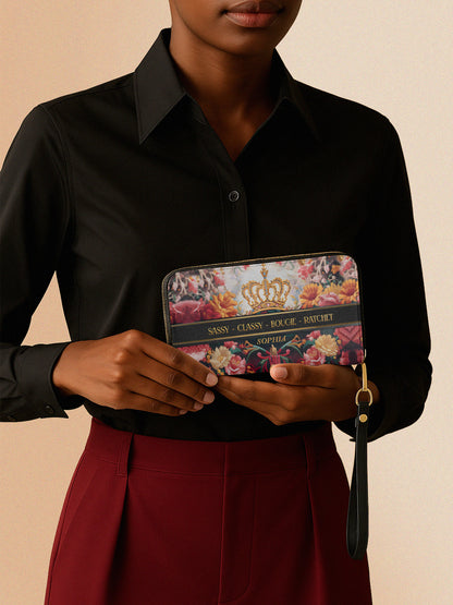 Melaniva Queen’s Quartet Leather Wallet