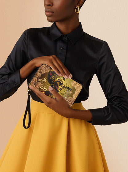 Melaniva Stand in Faith Leather Wallet