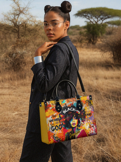 Melaniva Bold Crown Leather Handbag Deal (FREE WALLET)