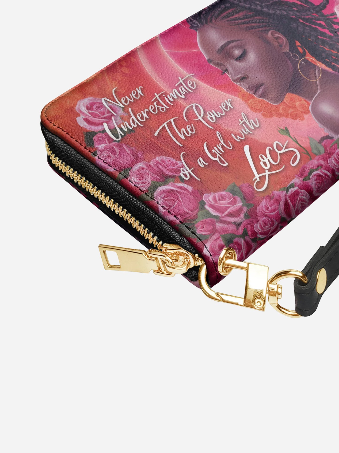 Melaniva Locs of Power Leather Tote Bag Deal (FREE WALLET)