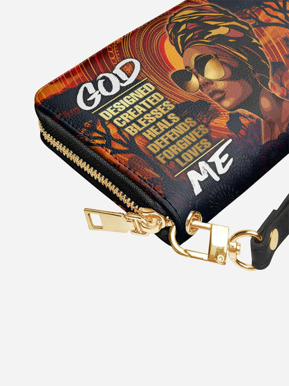Melaniva Divinely Designed Leather Wallet