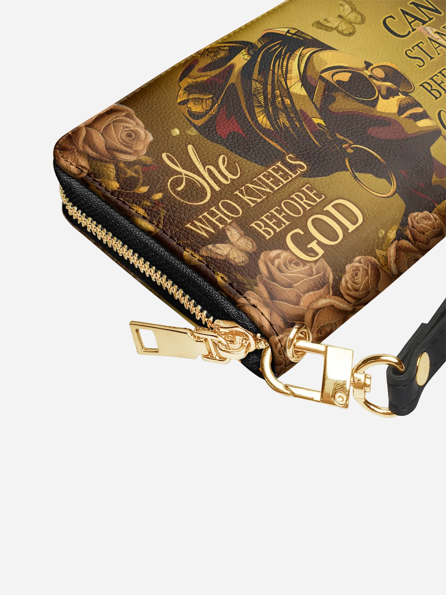 Melaniva Stand in Faith Leather Wallet