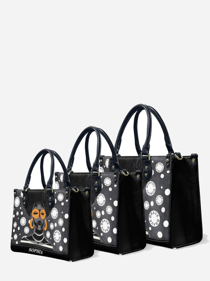 Melaniva Circle of Strength Leather Handbag Deal (FREE WALLET)