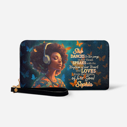 Melaniva Heart Song Leather Wallet